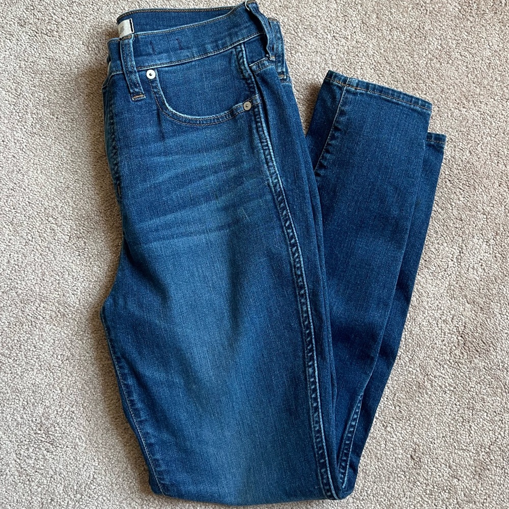 madewell | 10 inch high-rise skinny jeans | size 29